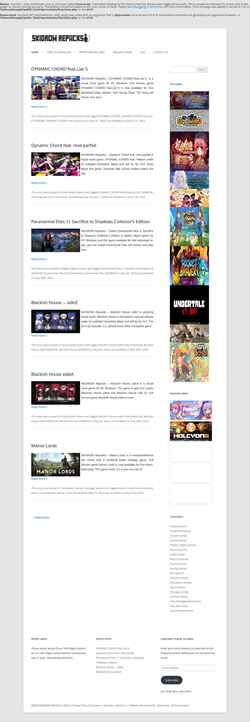 Captura de pantalla skidrowrepacks.com