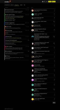 Screenshot forum.renoise.com