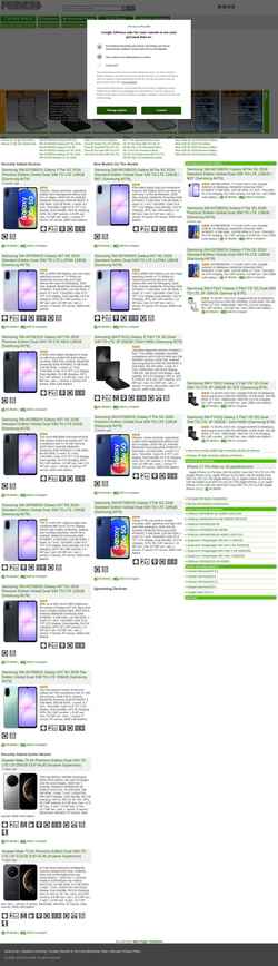 Ekran görüntüsü phonedb.net