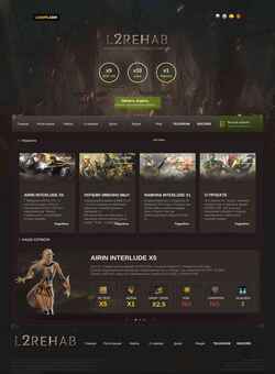 Captura de pantalla l2rehab.com