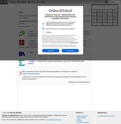 Captura de pantalla onlinemschool.com