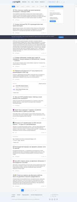 Snímek obrazovky proglib.io