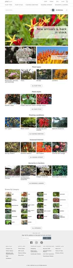 Captura de tela plantlust.com