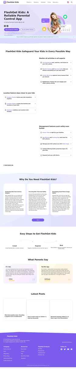 Képernyőkép parental-control.flashget.com