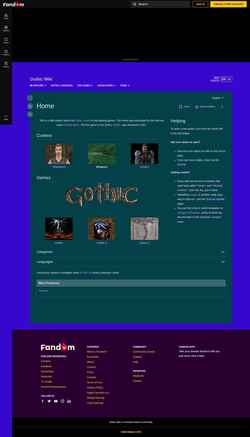 Screenshot gothic.fandom.com