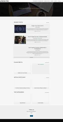 Ekrānuzņēmums practicaltyping.com