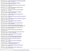 Captura de pantalla lore.altlinux.org
