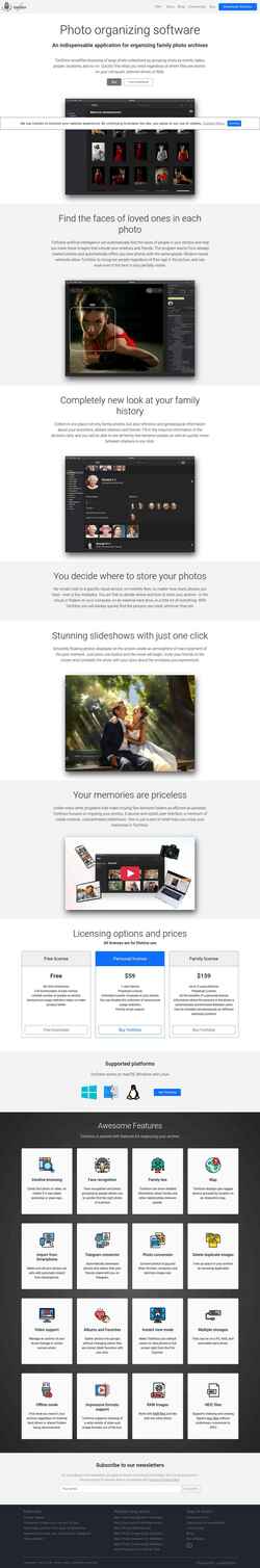 Schermata tonfotos.com