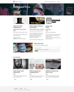 Screenshot hiddenhat.press