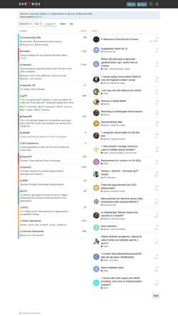 Schermata community.khronos.org