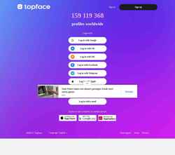 Snímek obrazovky topface.com