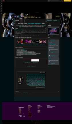 Snímka obrazovky fivenightsatfreddys.fandom.com