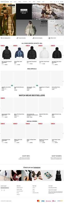 Captura de pantalla watchwear.eu