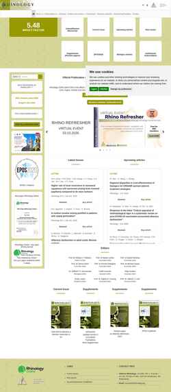 Екранна снимка rhinologyjournal.com