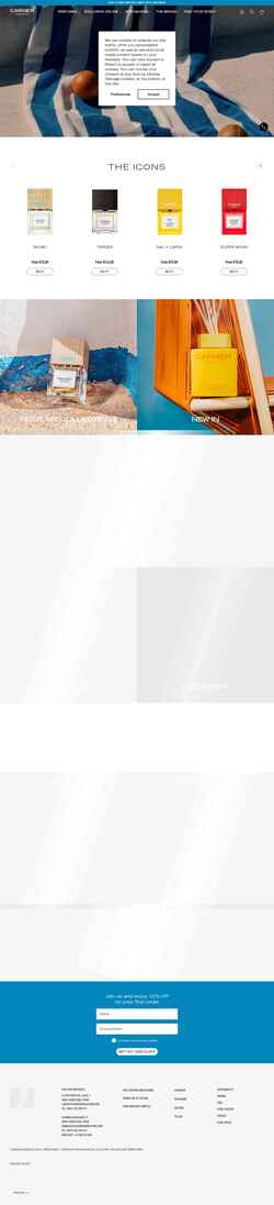 Zrzut ekranu carnerbarcelona.com