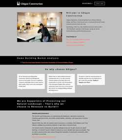 Snimka zaslona ghigauconstruction.com
