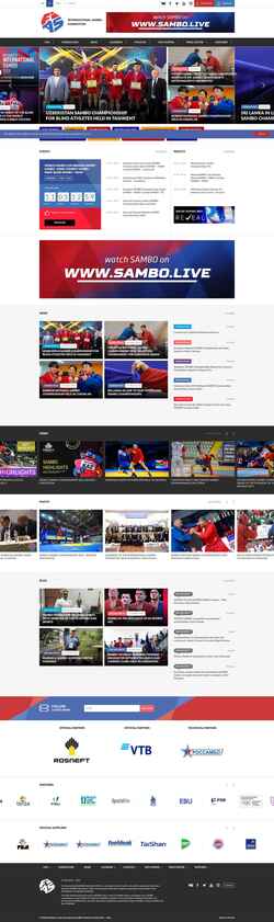 Screenshot sambo.sport