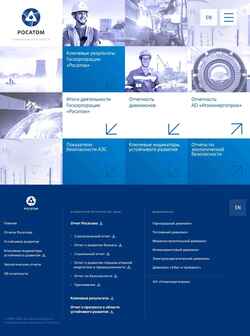 Zrzut ekranu report.rosatom.ru