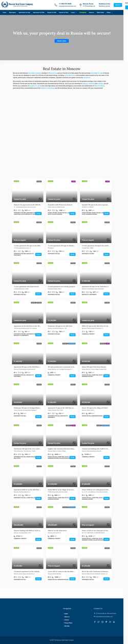 Schermafbeelding moscowestates.com