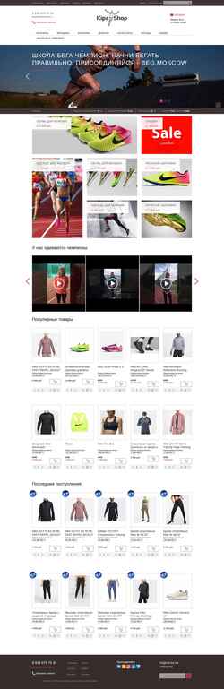 Captura de pantalla kipashop.ru