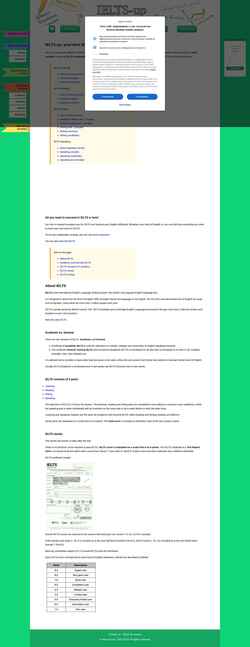 Screenshot ielts-up.com