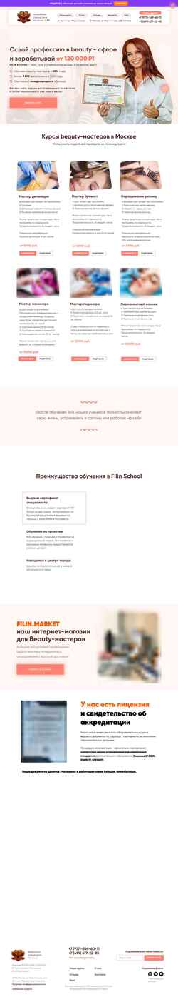 Στιγμιότυπο οθόνης filin-school.ru