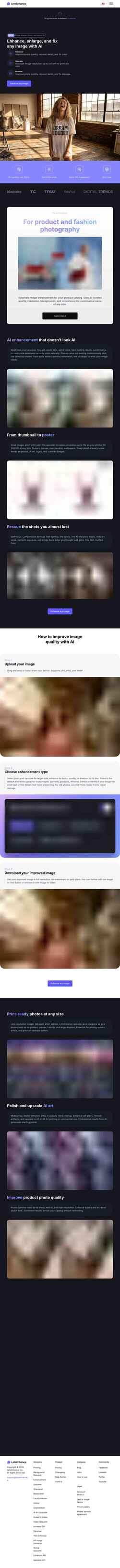 Screenshot letsenhance.io