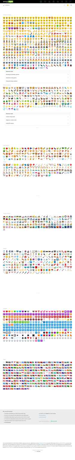 Skærmbillede emojicopy.com