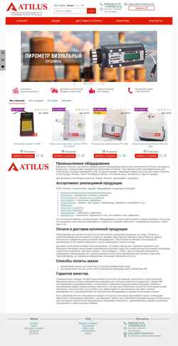 Zrzut ekranu atilus.ru