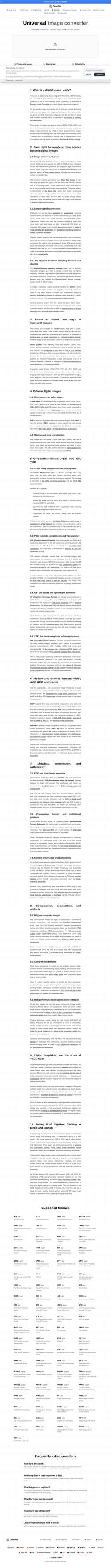 Captură de ecran omnifile.pages.dev