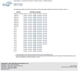 Skærmbillede help.scilab.org