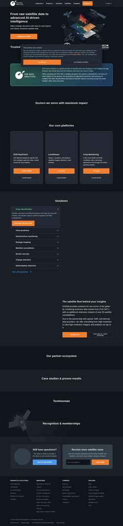 Screenshot eos.com
