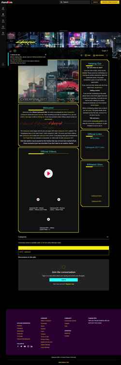 Skjermdump cyberpunk.fandom.com