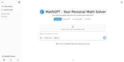 Captura de pantalla math-gpt.org