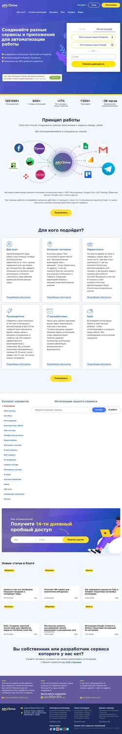 Screenshot apix-drive.com