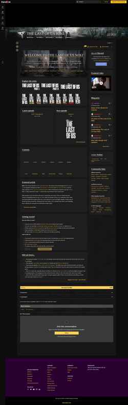 Schermafbeelding thelastofus.fandom.com