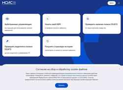 Снимак екрана nsis.ru