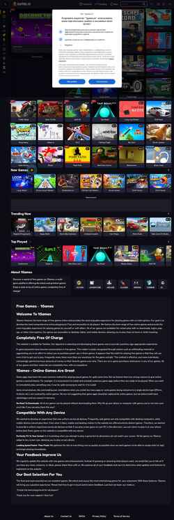 Skärmdump 1games.io