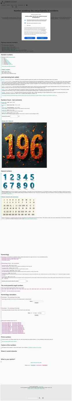 Στιγμιότυπο οθόνης number.academy