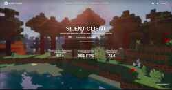 Captura de pantalla silentclient.net