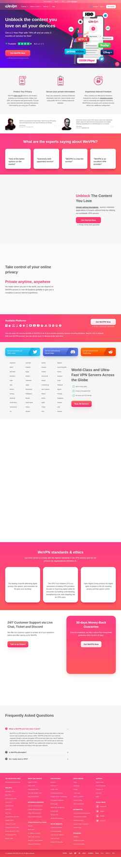 Ekran görüntüsü wevpn.vercel.app