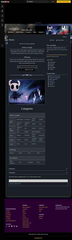 Captură de ecran hollowknight.fandom.com