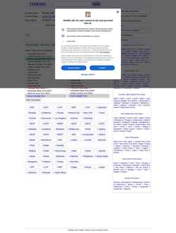 Snímek obrazovky timebie.com