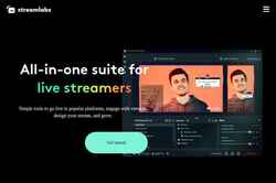 Skærmbillede streamlabs.com