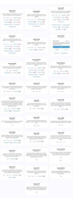 Captura de tela docs.aspose.com