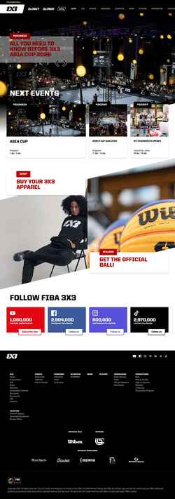 Posnetek zaslona fiba3x3.com