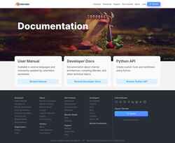 Screenshot docs.blender.org
