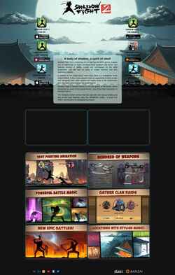 Skærmbillede shadowfight2.com
