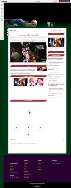 Снимак екрана the-letter.fandom.com