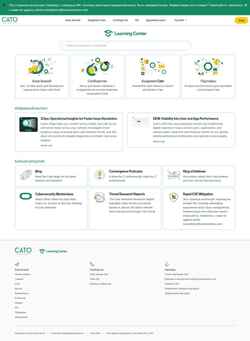 Ekran görüntüsü support.catonetworks.com